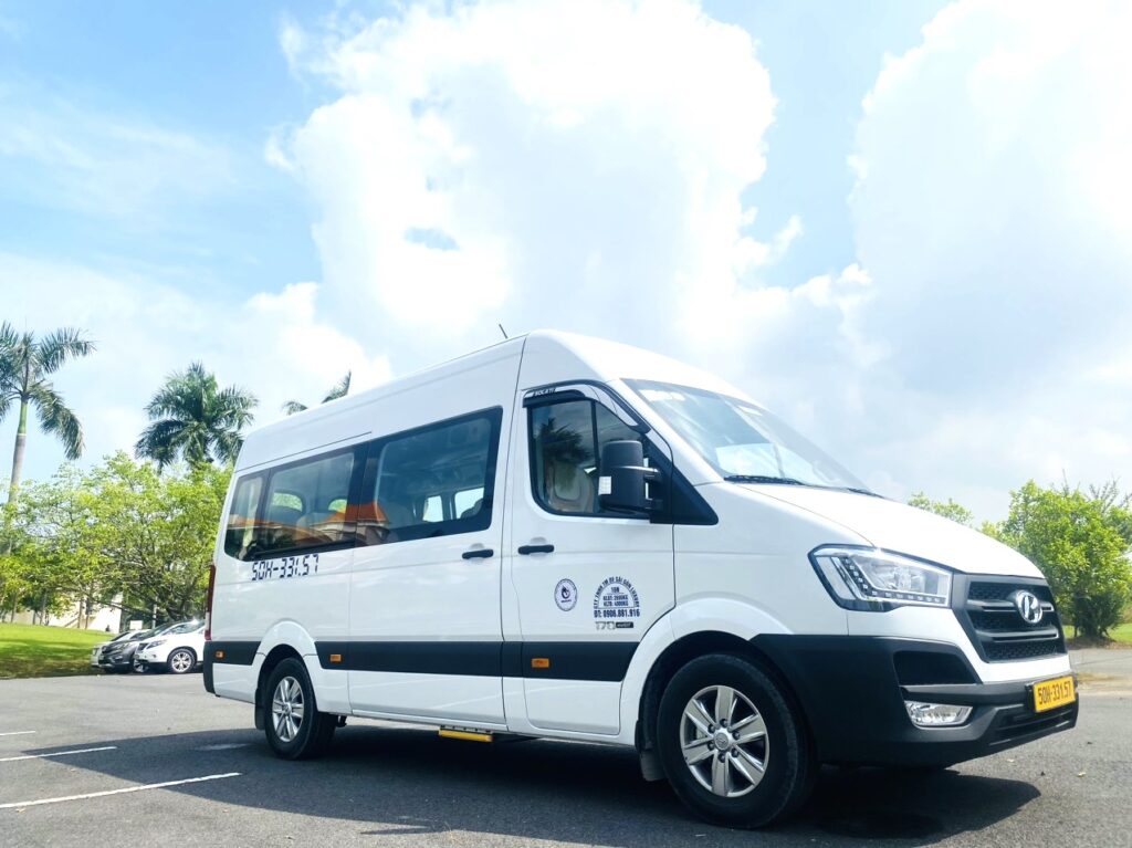 Thuê Xe 16 Chỗ Đi Bến Tre – Rộng Rãi, Tiện Nghi